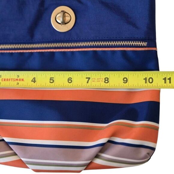 Baggallini Womens Stripe Hanover Crossbody Bag With Wristlet Multicolor Medium - Picture 7 of 14